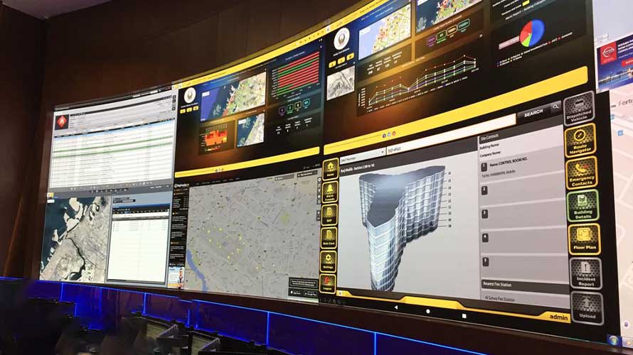 Mastering Control: The Role of Control Room Screens in Dubai