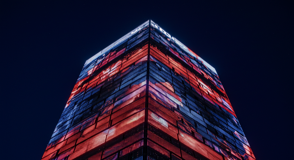 When Advertising Becomes Architecture: The Evolution of LED Media Facades